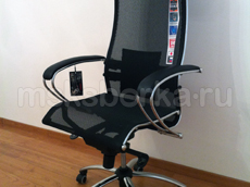 Офисное кресло Метта Samurai S-1.02 с синхромеханизмом качания «MultiBlock»