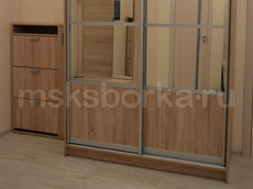 Шкаф-купе Байкал с 2 наборными дверями